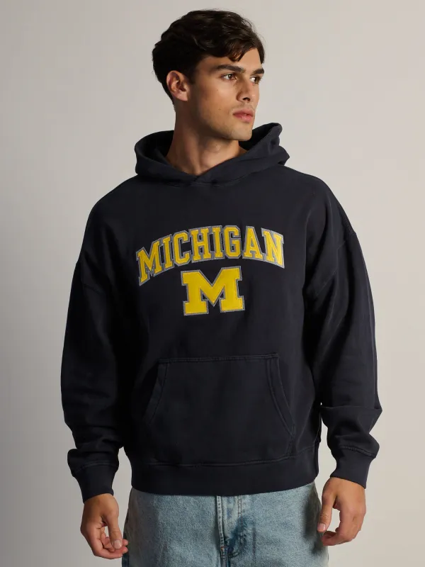 MICHIGAN APLQ PULLOVER HOODIE - MARIN sold by Boathouse