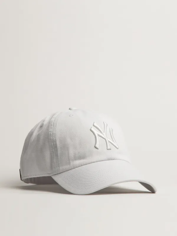 47 NY CLEAN UP CAP - WHITE made by 47