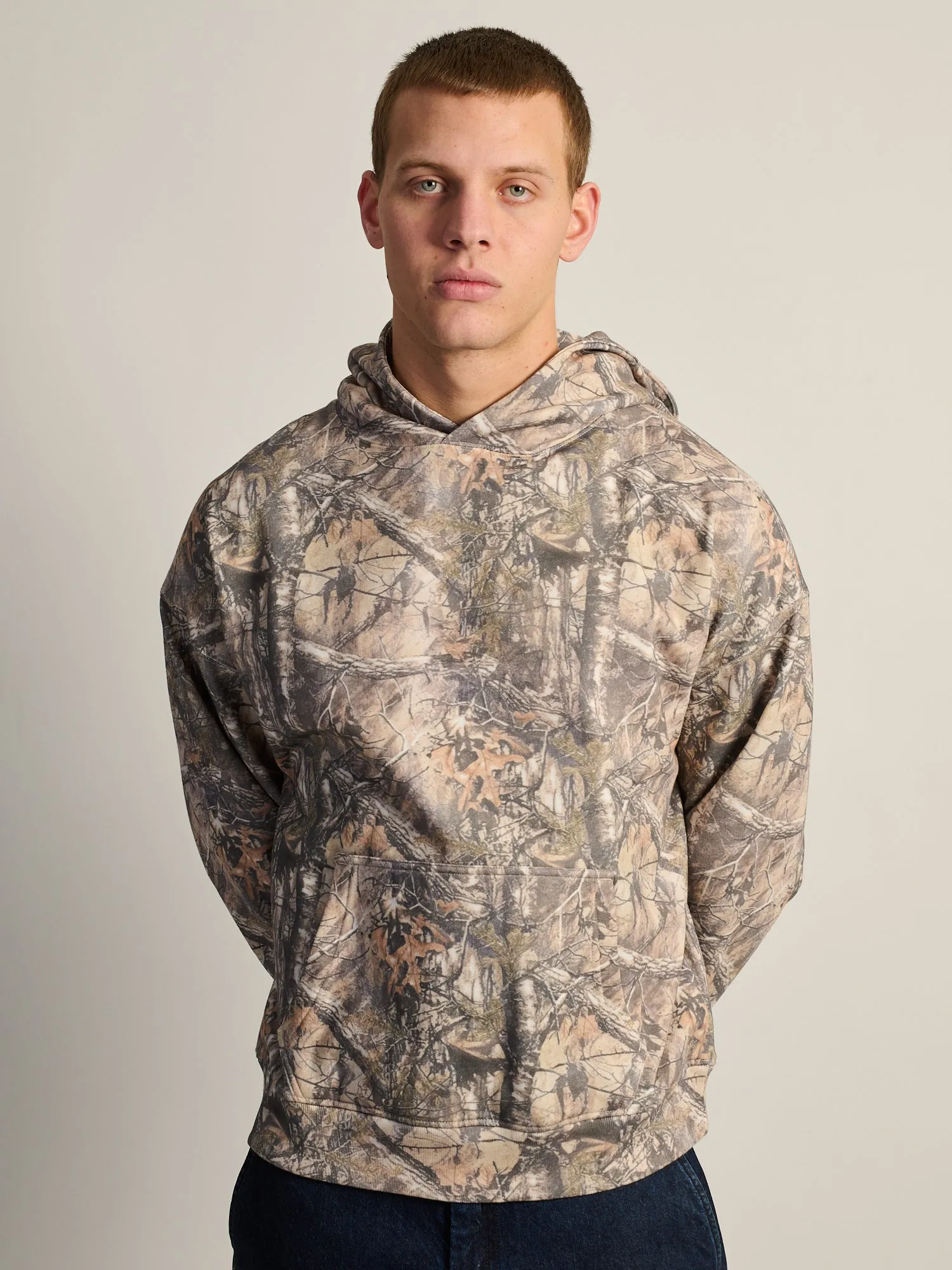 KOLBY RELAXED FIT HOODIE - CAMOUFLAGE sold by Boathouse