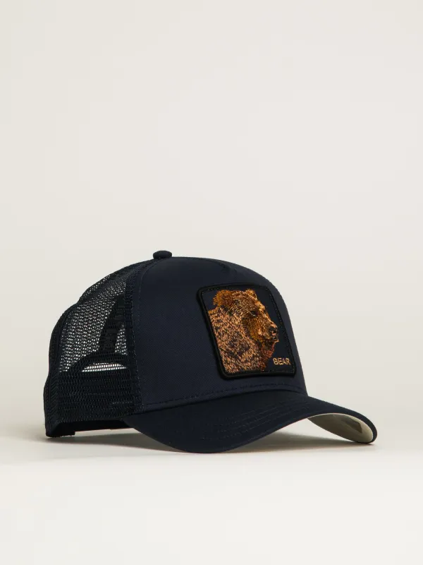 GOORIN BROS BEAR TRUCKER HAT - NAVY sold by Boathouse