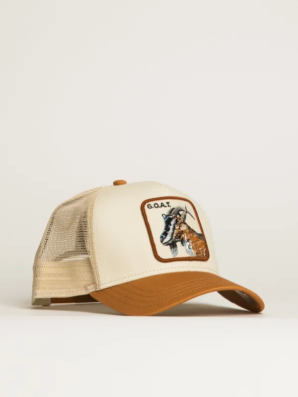 GOORIN BROS GOAT TRUCKER HAT - NATURAL sold by Boathouse