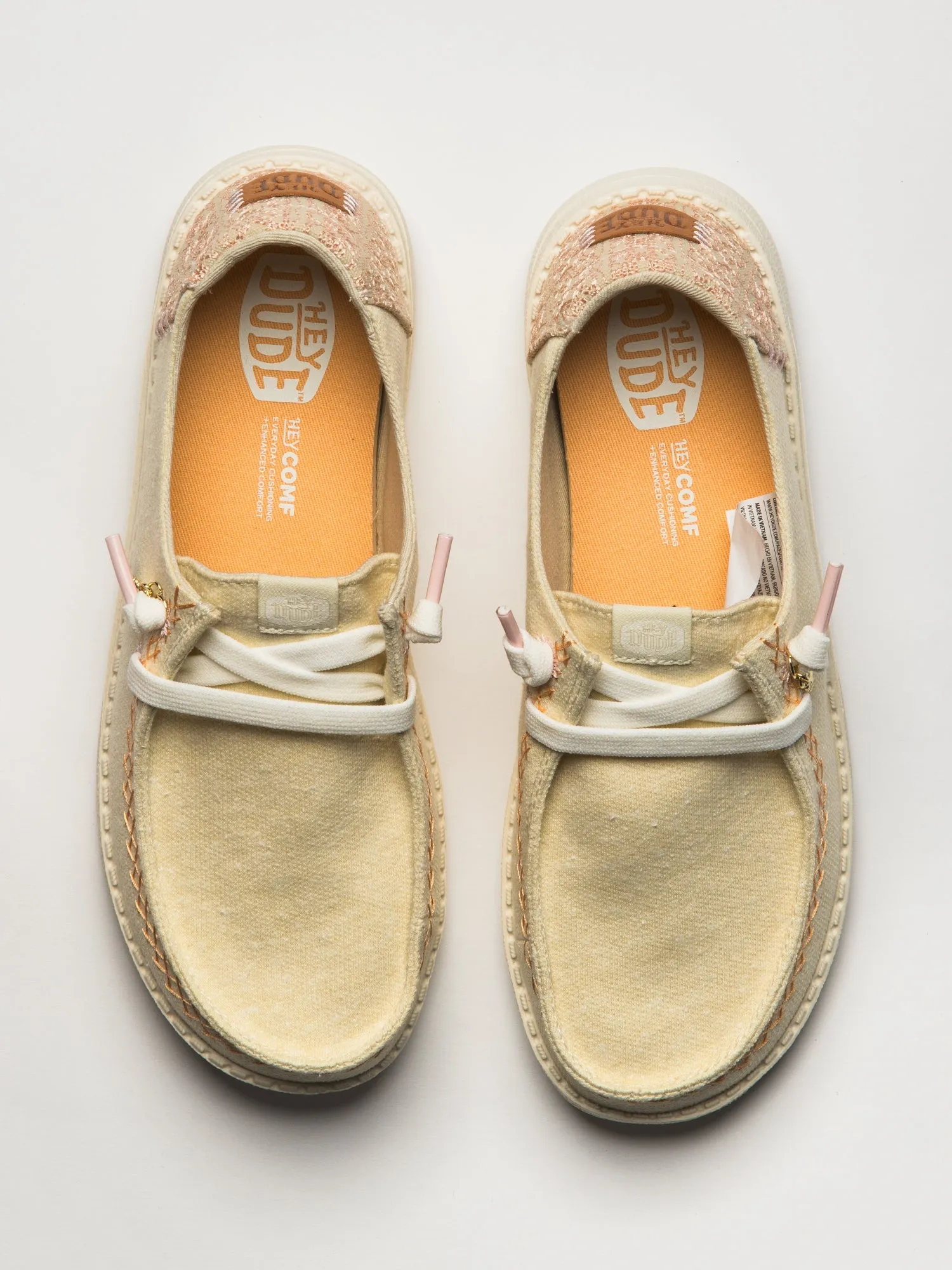 WOMENS HEY DUDE WENDY BREAK SURF JERSEY SNEAKER - BONE sold by Boathouse product image thumbnail 4