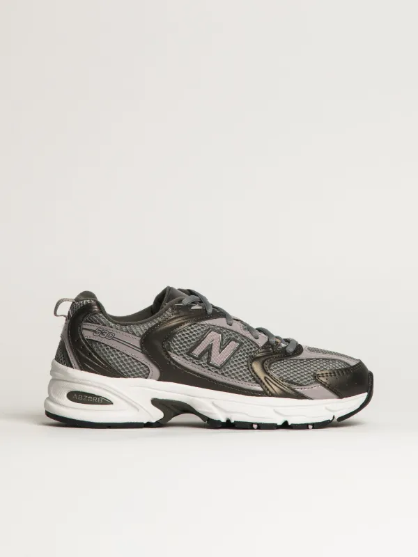 WOMENS NEW BALANCE THE 530 SNEAKER - METALLIC BLACK sold by Boathouse