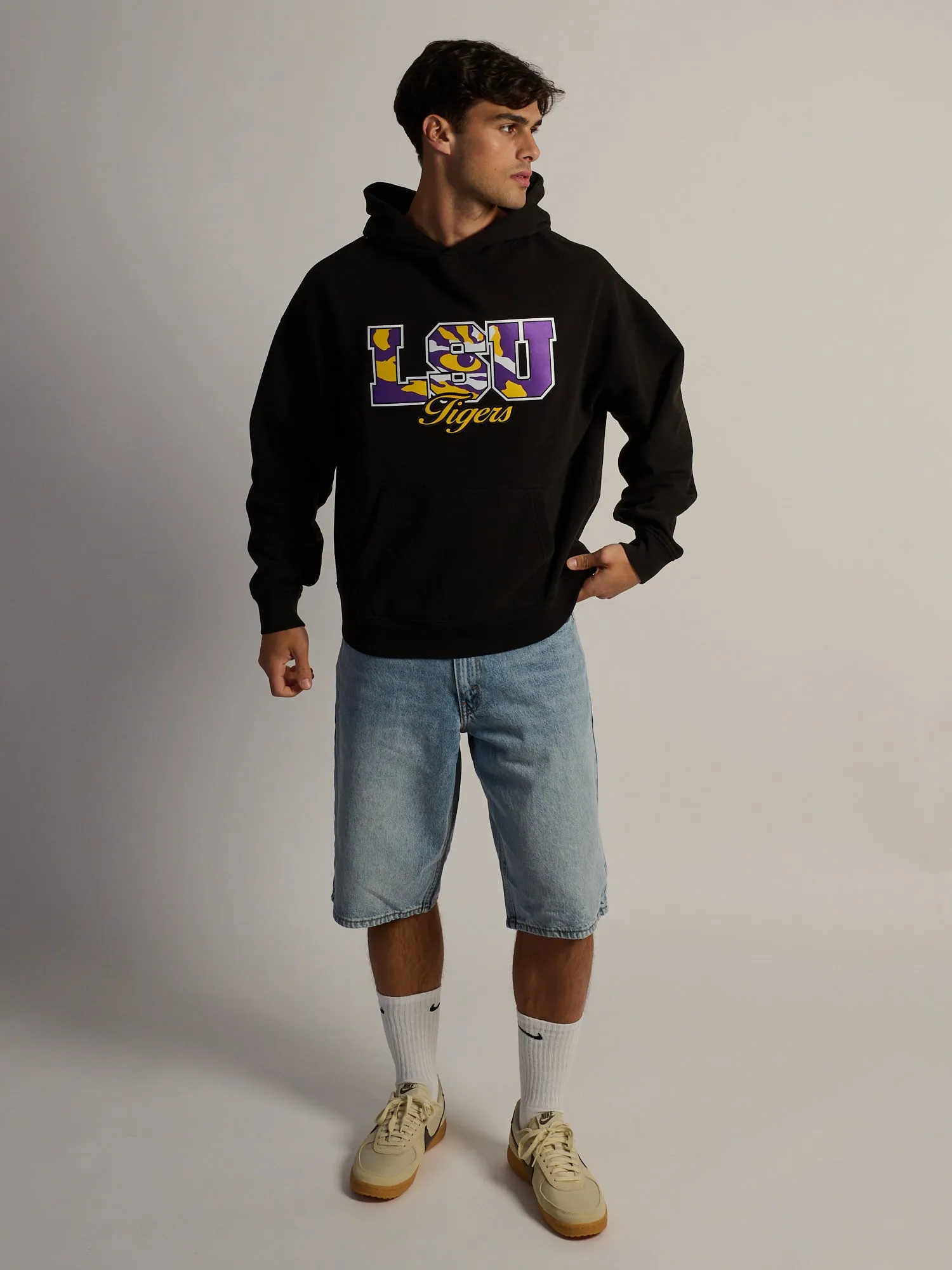 LSU TIGERS RELAXED HOODIE sold by Boathouse product image thumbnail 2
