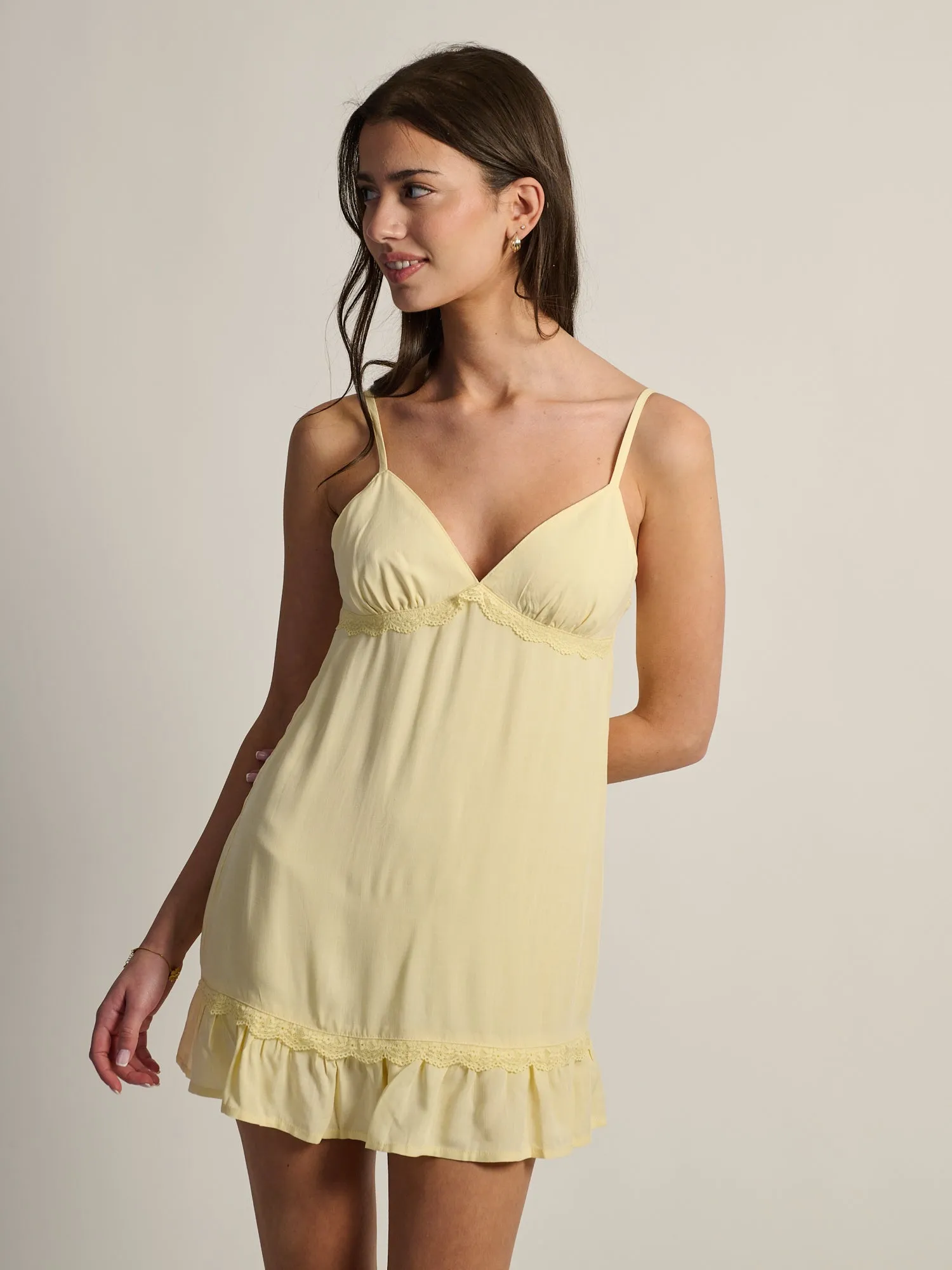 HARLOW JENNY DRESS - YELLOW sold by Boathouse product image thumbnail 2