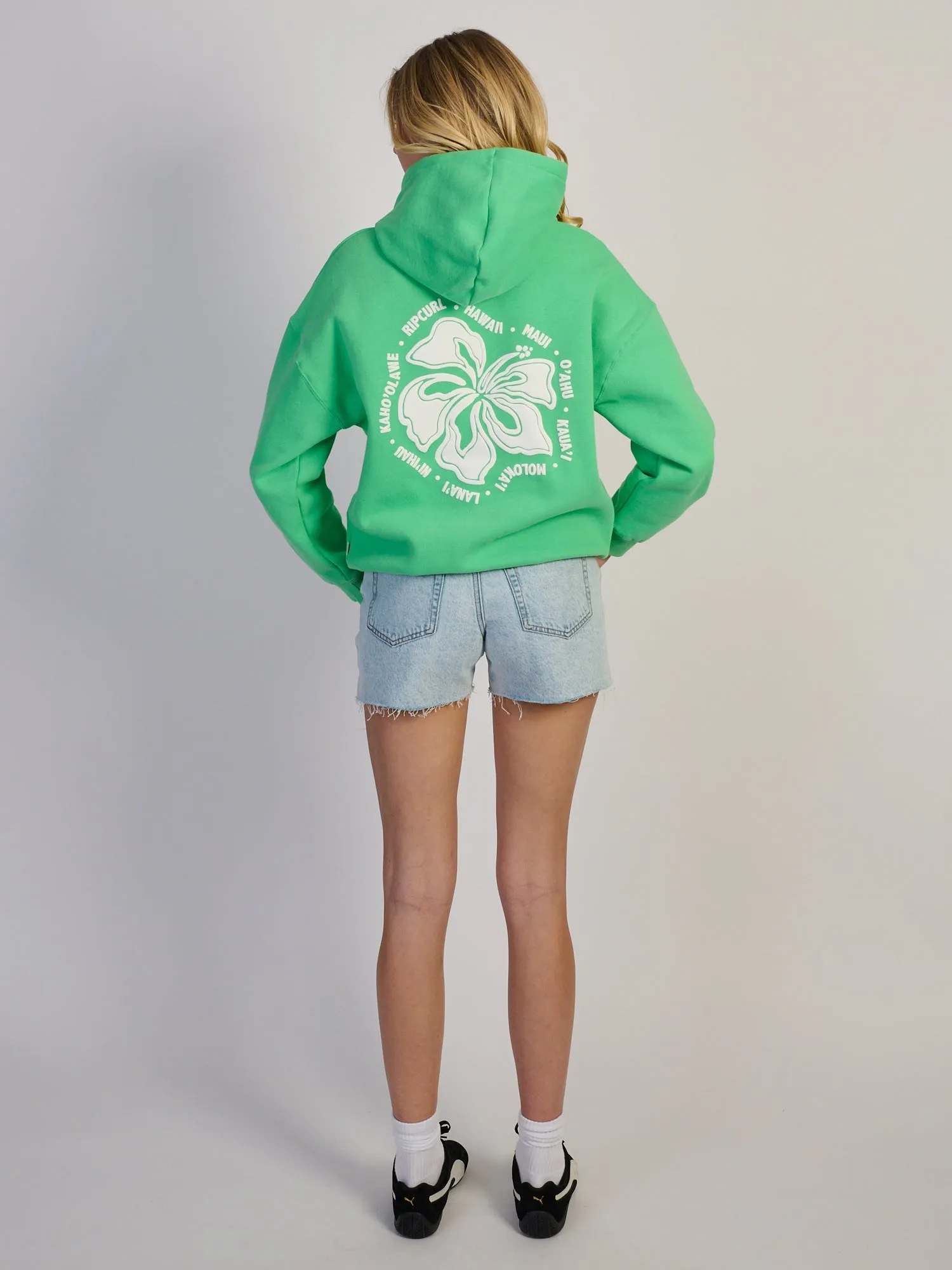 RIP CURL SURF PUFF HERITAGE HOODIE - GREEN sold by Boathouse product image thumbnail 2