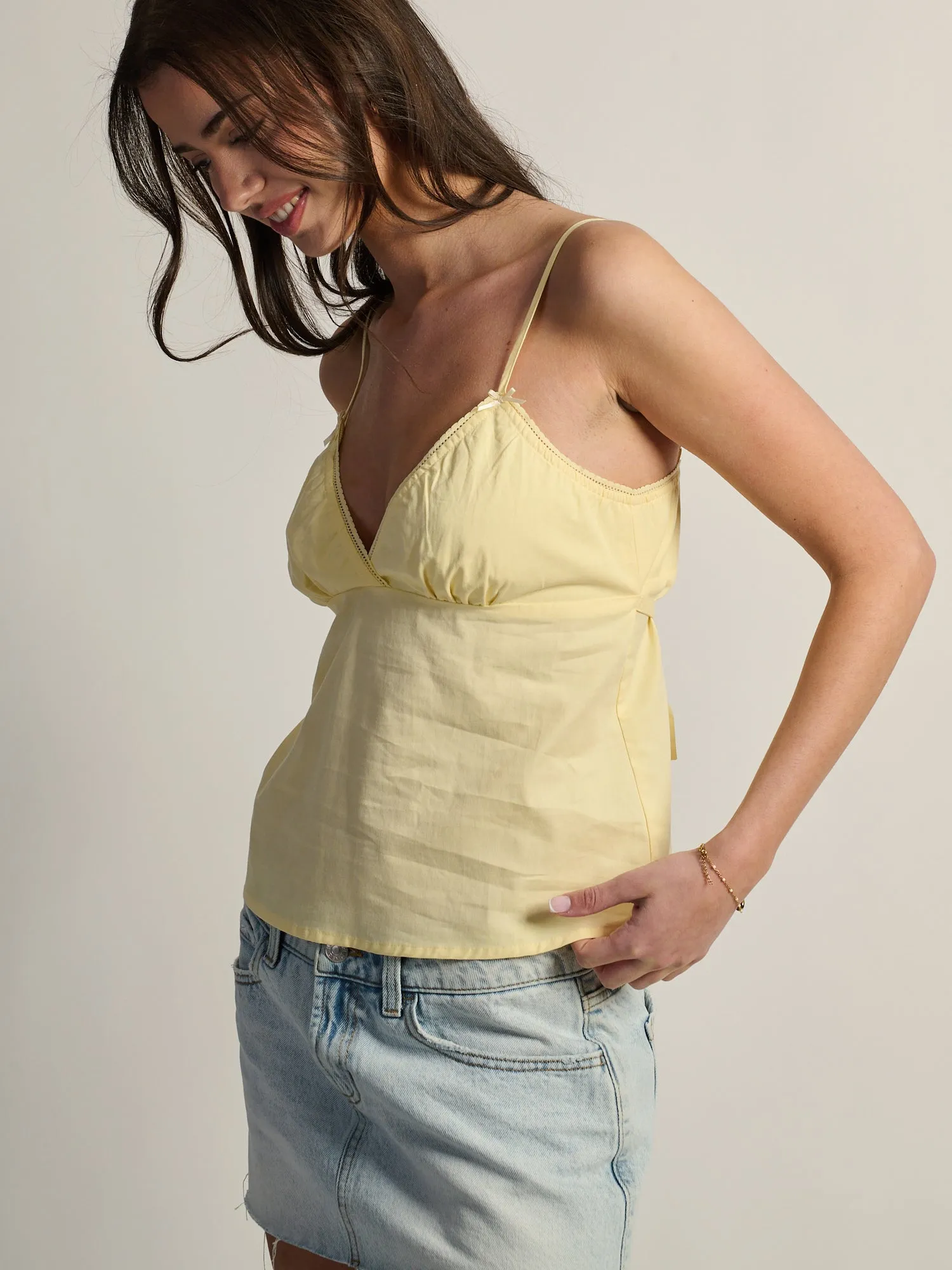 HARLOW DELILAH TANK - YELLOW sold by Boathouse product image thumbnail 5