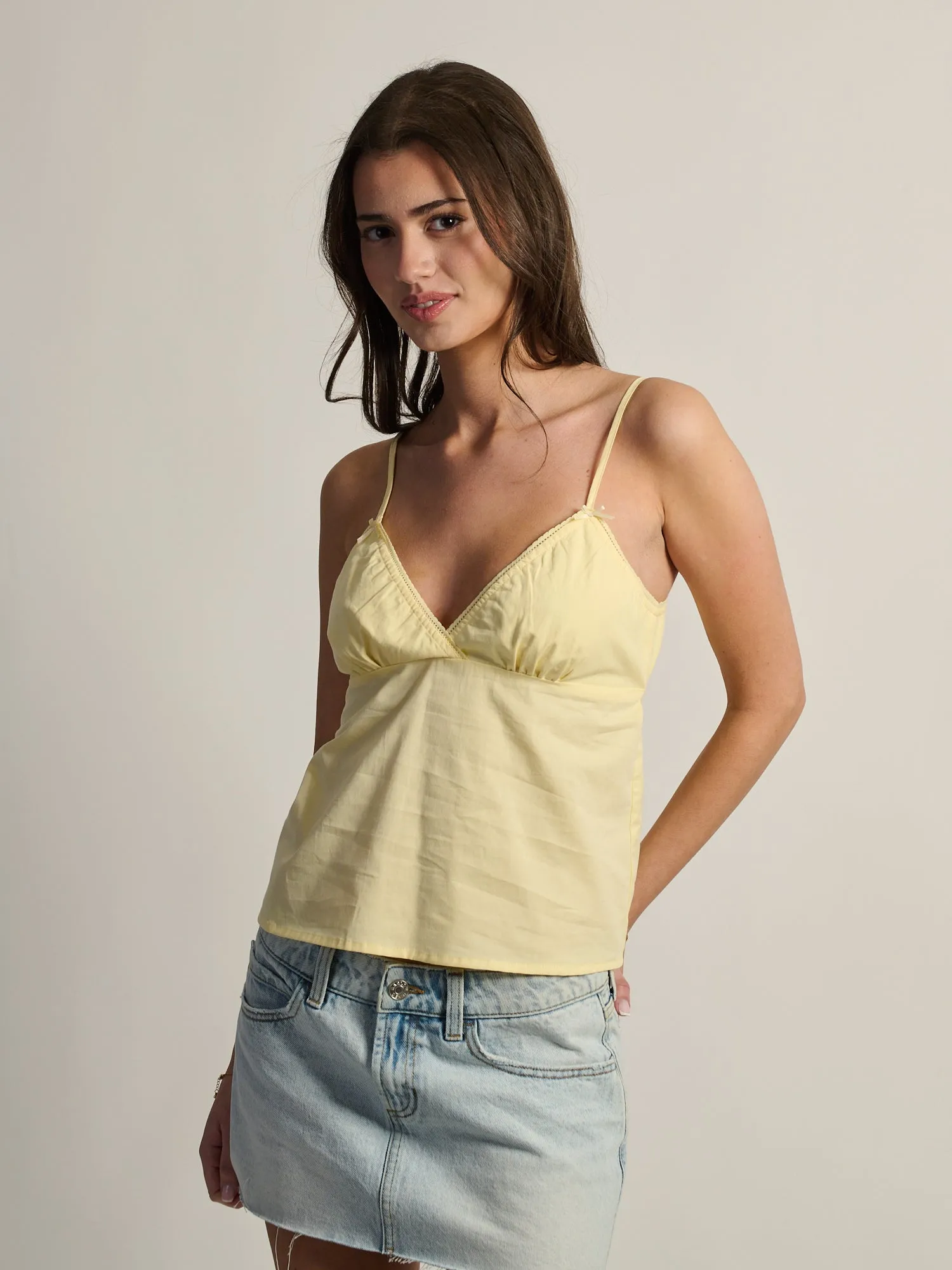 HARLOW DELILAH TANK - YELLOW sold by Boathouse product image thumbnail 2