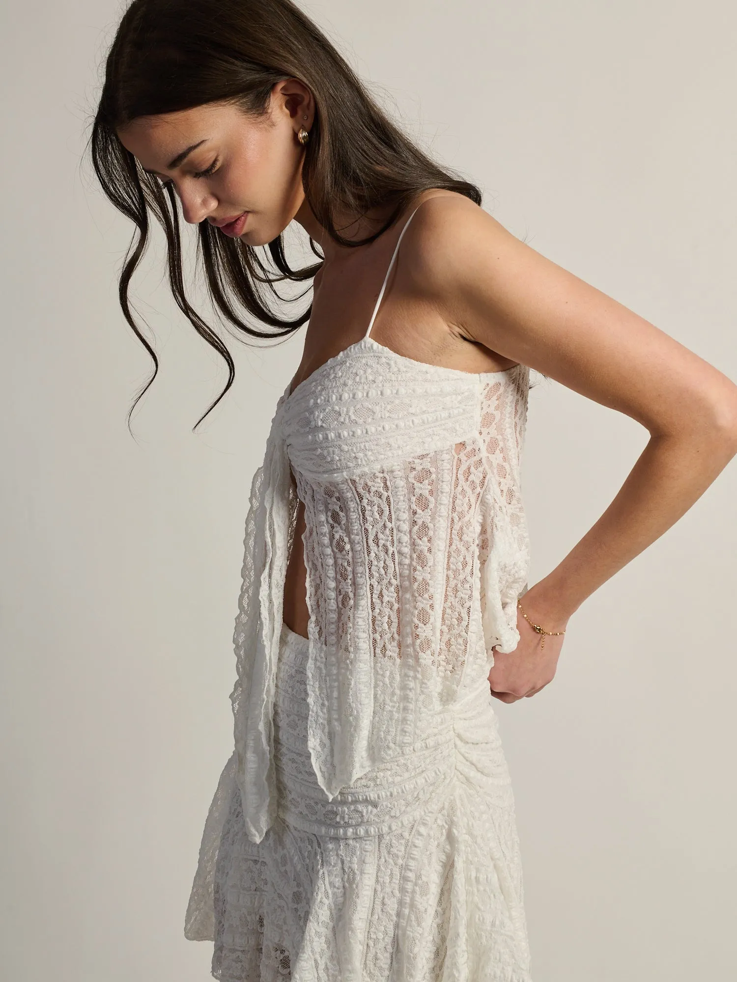 HARLOW MELODY TANK - WHITE sold by Boathouse product image thumbnail 5