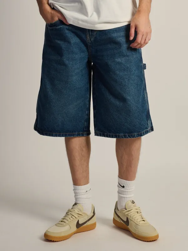 DICKIES WORN-IN CARPENTER DENIM SHORT - VICKERY made by Dickies