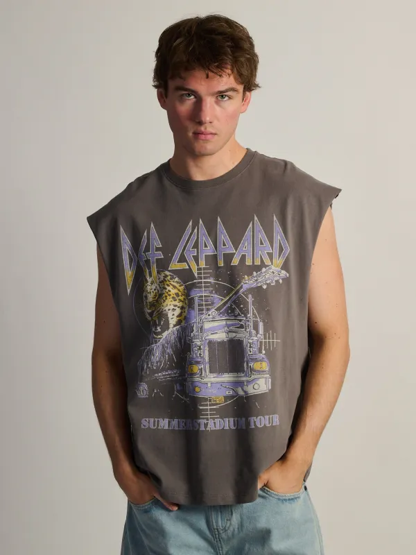 DEFF LEPPARD MUSCLE TANK made by Boathouse