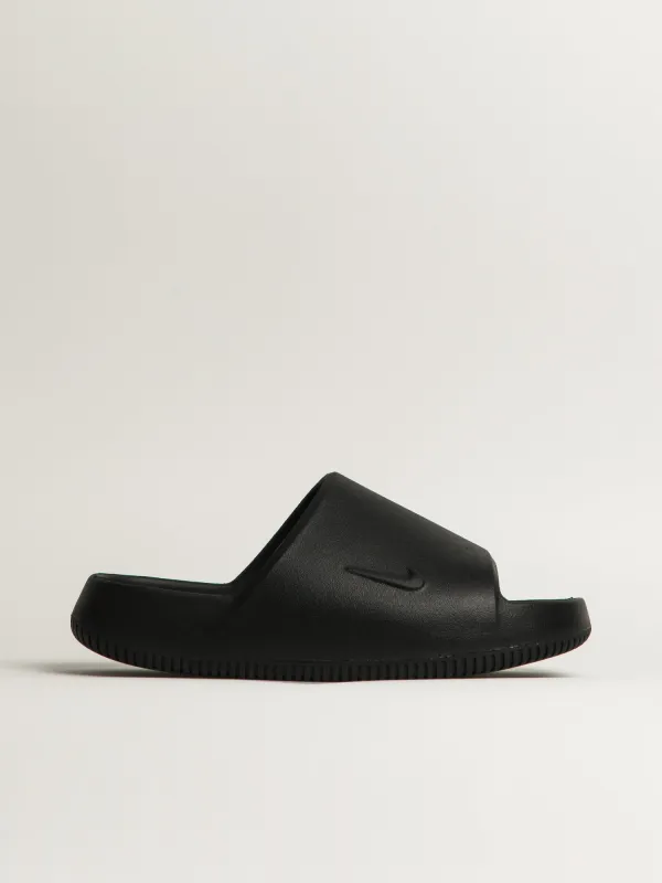 MENS NIKE CALM 2.0 SLIDES - BLACK made by Nike