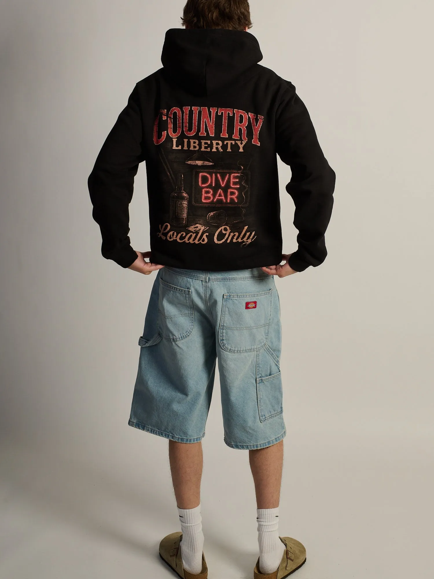 COUNTRY LIBERTY LOCALS ONLY PULLOVER HOODIE sold by Boathouse product image thumbnail 2