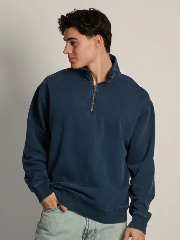 KOLBY RELAXED FIT QUARTER ZIP made by Kolby