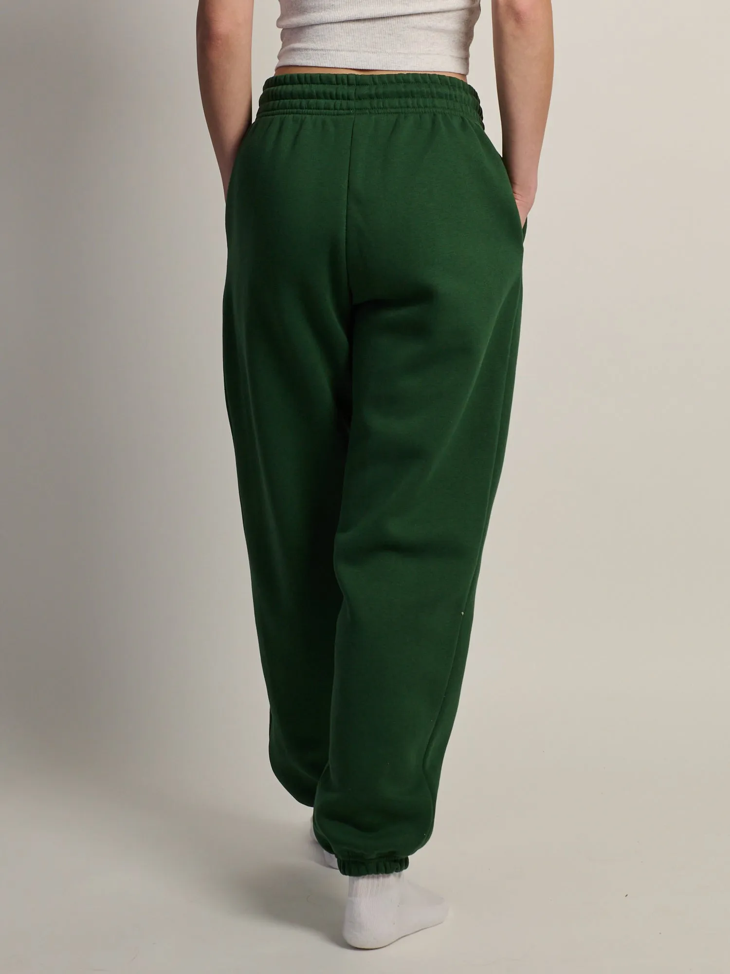 NIKE SPORTSWEAR PHOENIX FLEECE HIGHRISE OVERSIED PANT - FOREST sold by Boathouse product image thumbnail 4