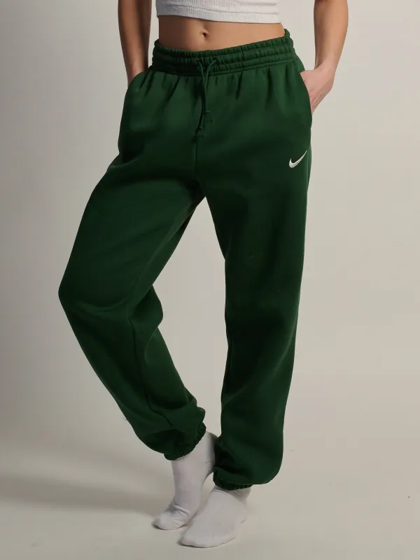 NIKE SPORTSWEAR PHOENIX FLEECE HIGHRISE OVERSIED PANT - FOREST made by Nike