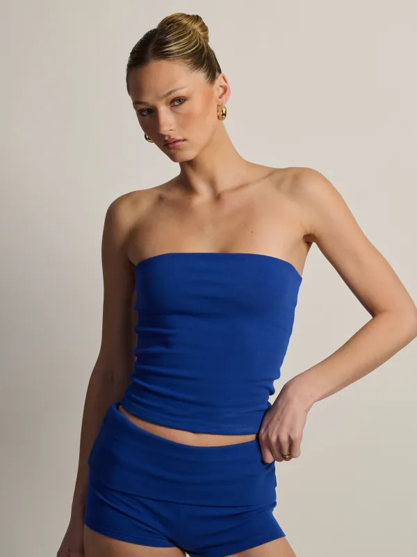 HARLOW KENNY TUBE TOP - COBALT sold by Boathouse