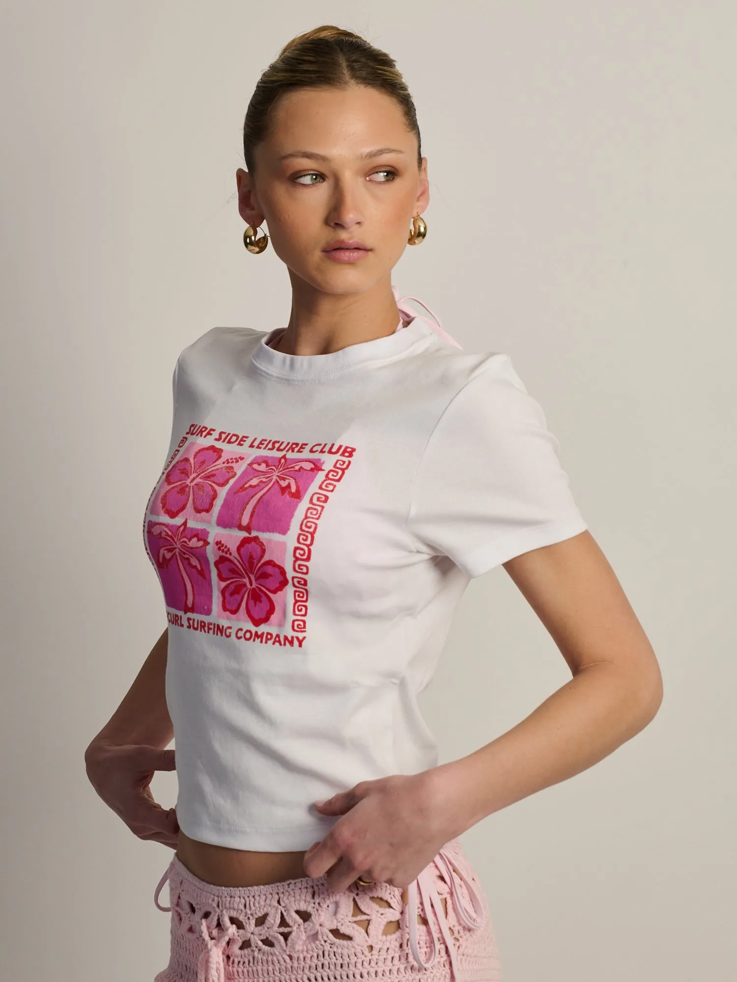 RIP CURL SURF SIDE FITTED T-SHIRT sold by Boathouse product image thumbnail 3