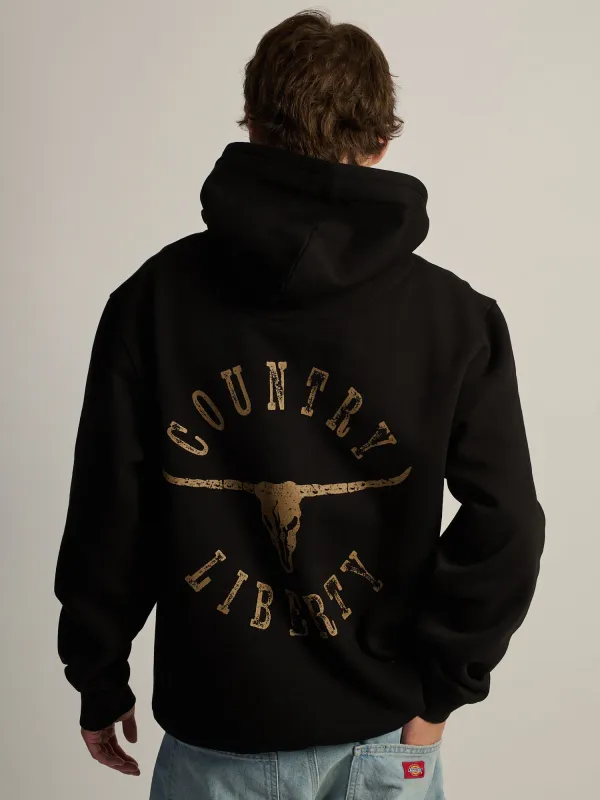 COUNTRY LIBERTY REBEL PULLOVER HOODIE made by Boathouse