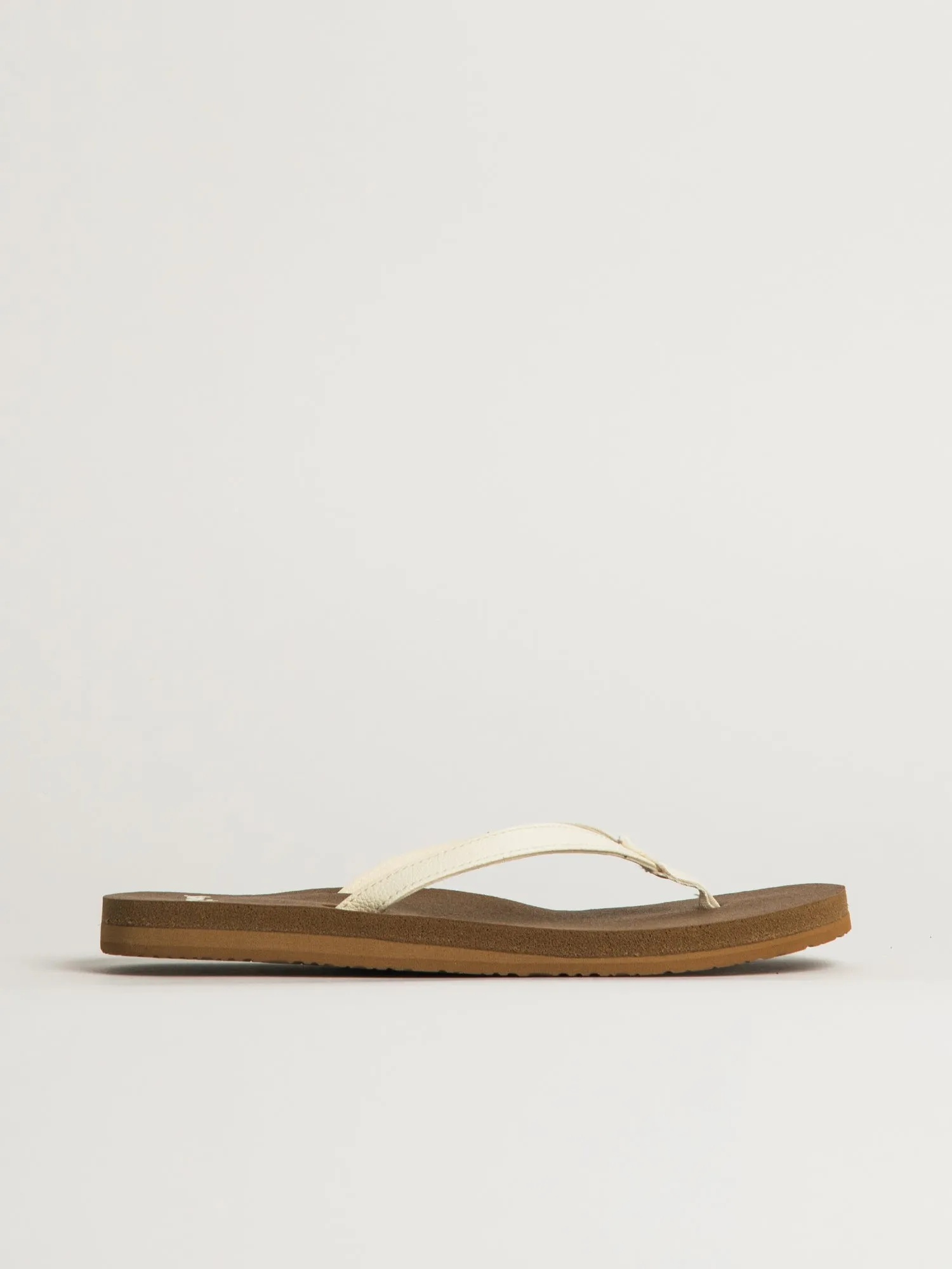 WOMENS SANUK YOGA JOY II SANDALS - WHITE sold by Boathouse