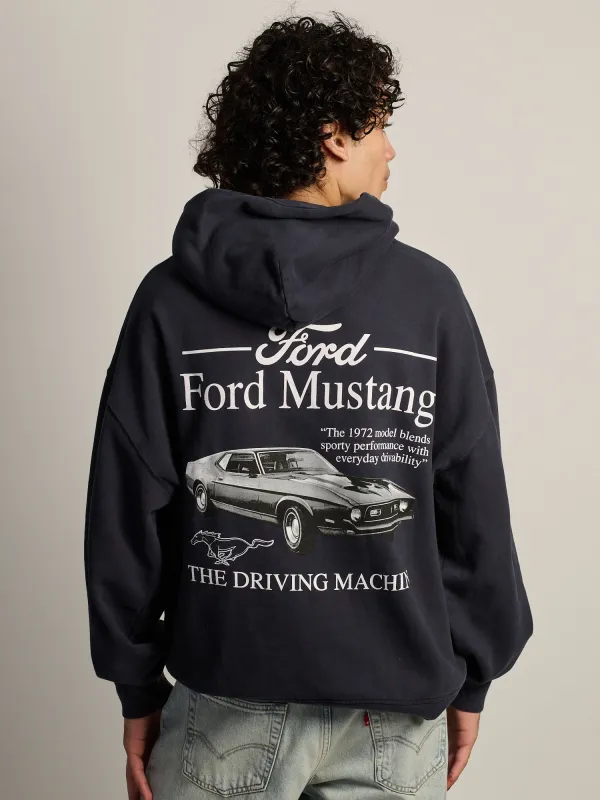 FORD MUSTANG RELAXED HOODIE made by Boathouse