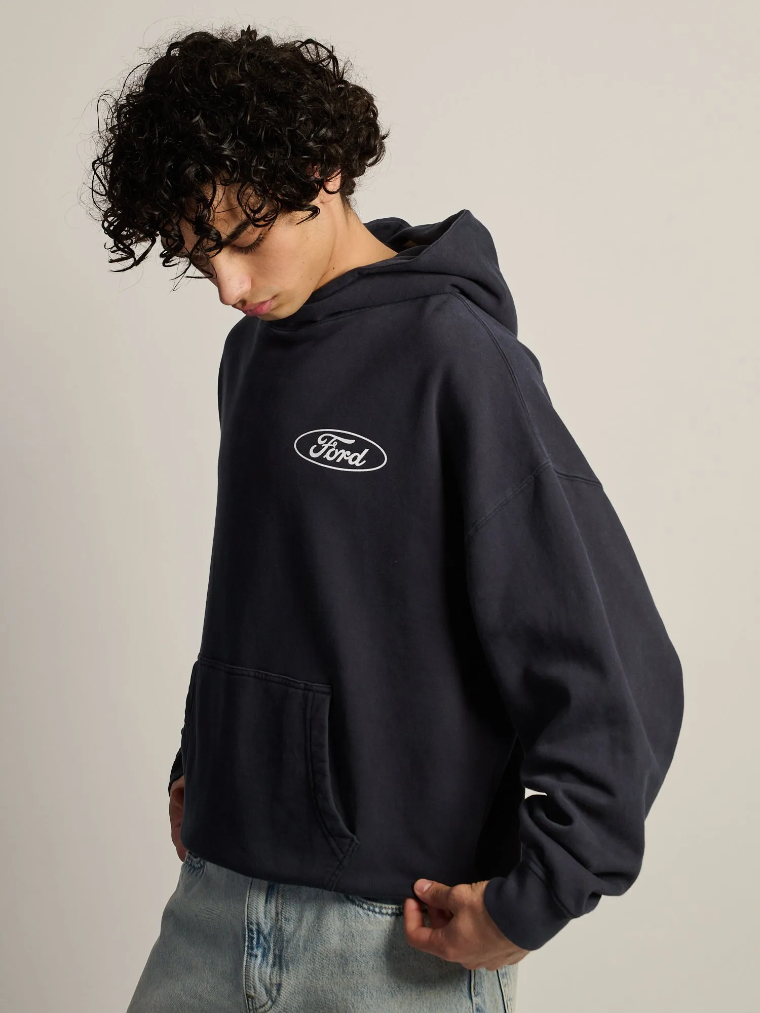 FORD MUSTANG RELAXED HOODIE sold by Boathouse product image thumbnail 5