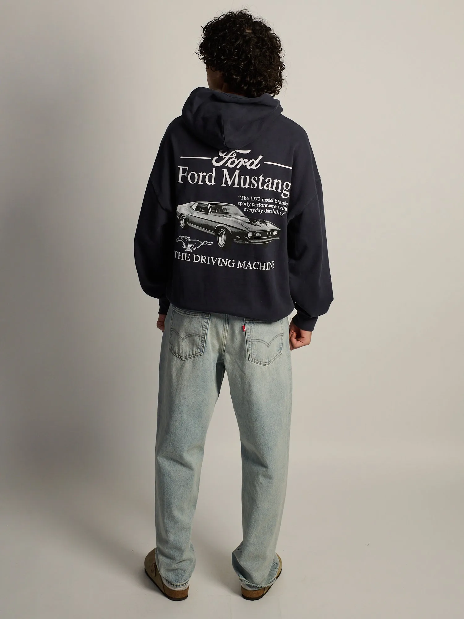 FORD MUSTANG RELAXED HOODIE sold by Boathouse product image thumbnail 2