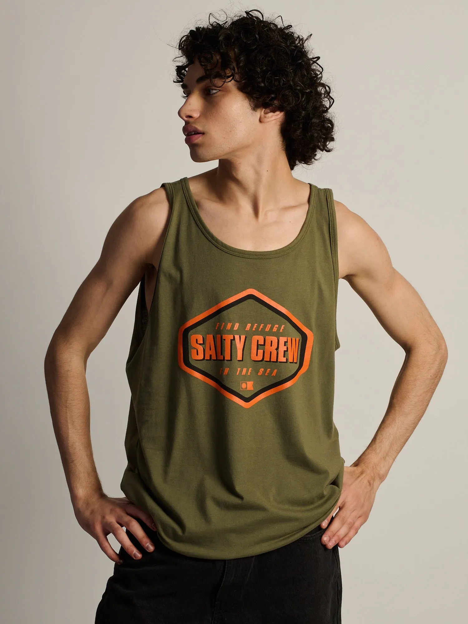 SALTY CREW SHAPELY TANK TOP sold by Boathouse