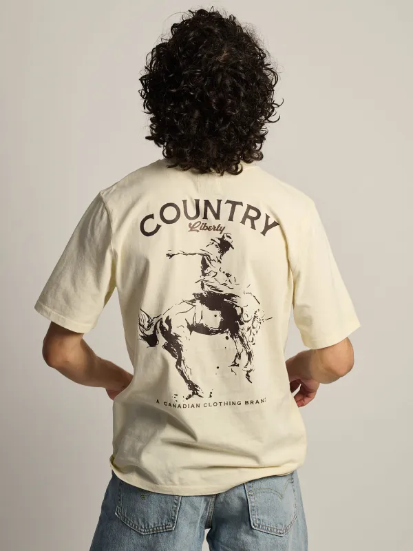 COUNTRY LIBERTY REBEL T-SHIRT made by Boathouse