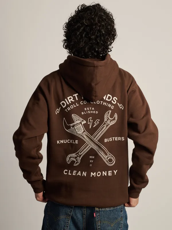 TROLL CO. TWISTING WRENCHES PULLOVER HOODIE made by Boathouse