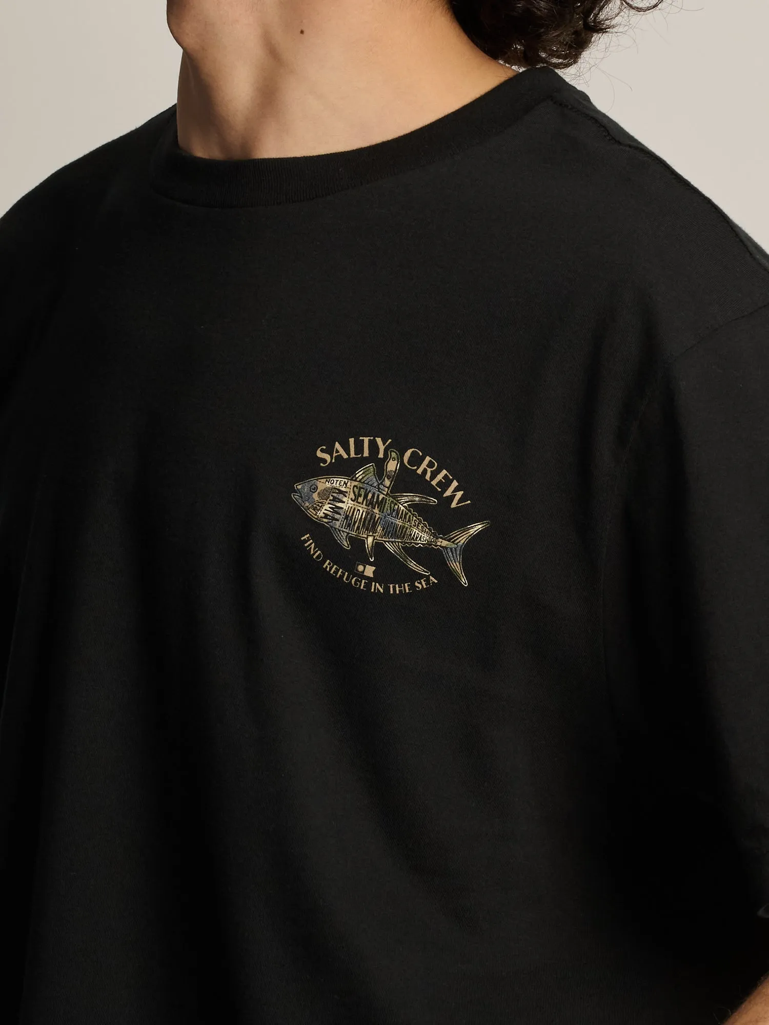 SALTY CREW FISH CAMO T-SHIRT sold by Boathouse product image thumbnail 4