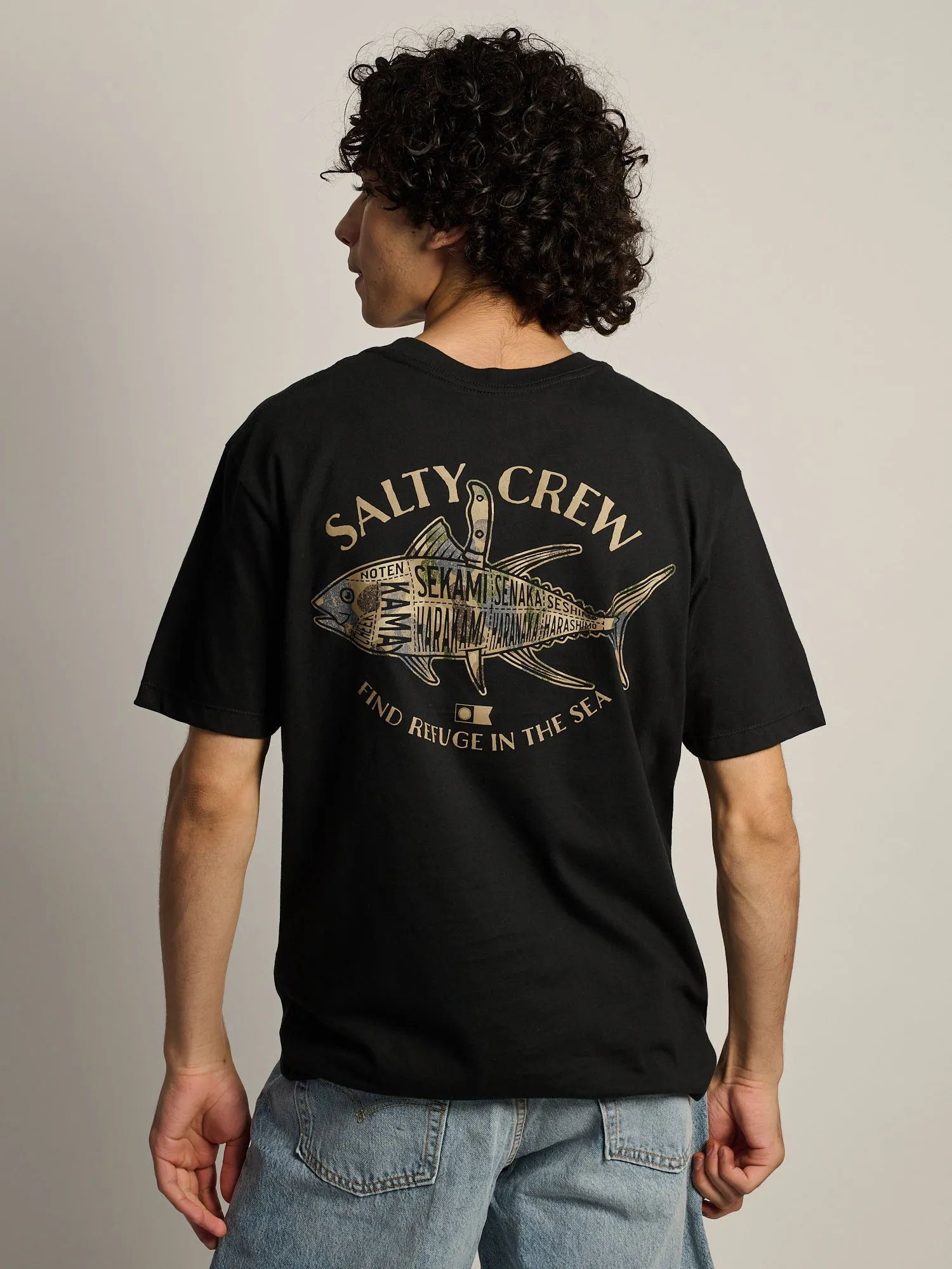 SALTY CREW FISH CAMO T-SHIRT sold by Boathouse