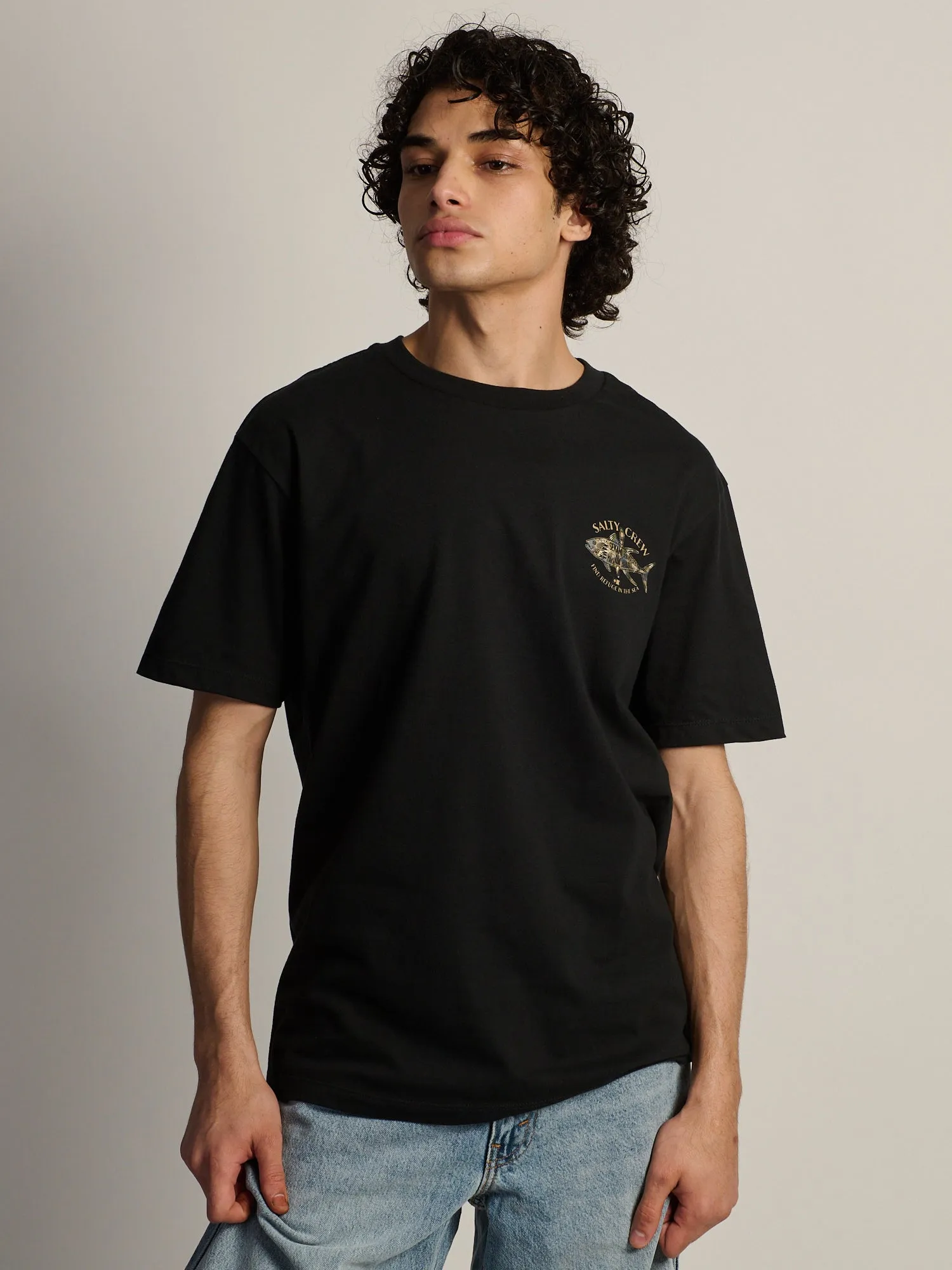 SALTY CREW FISH CAMO T-SHIRT sold by Boathouse product image thumbnail 3