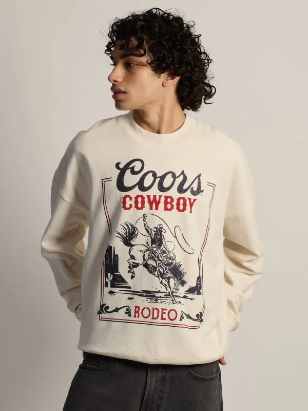 COORS COWBOY RELAXED CREW made by Coors