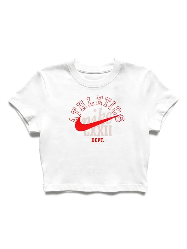 NIKE SPORTSWEAR CHILL KNIT CROP OC8 TEE made by Nike