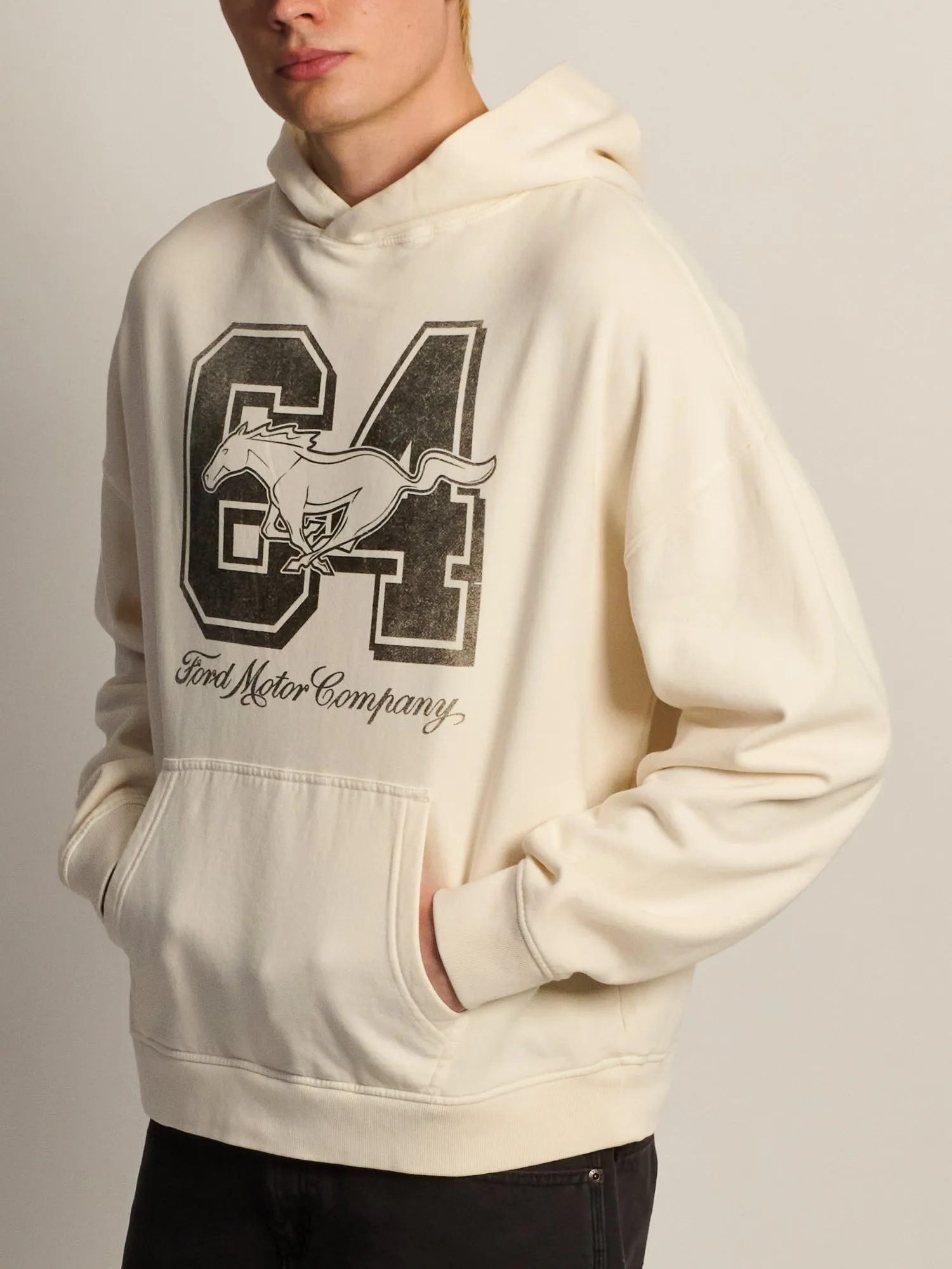 FORD MUSTANG 64 RELAXED FIT HOODIE sold by Boathouse product image thumbnail 3