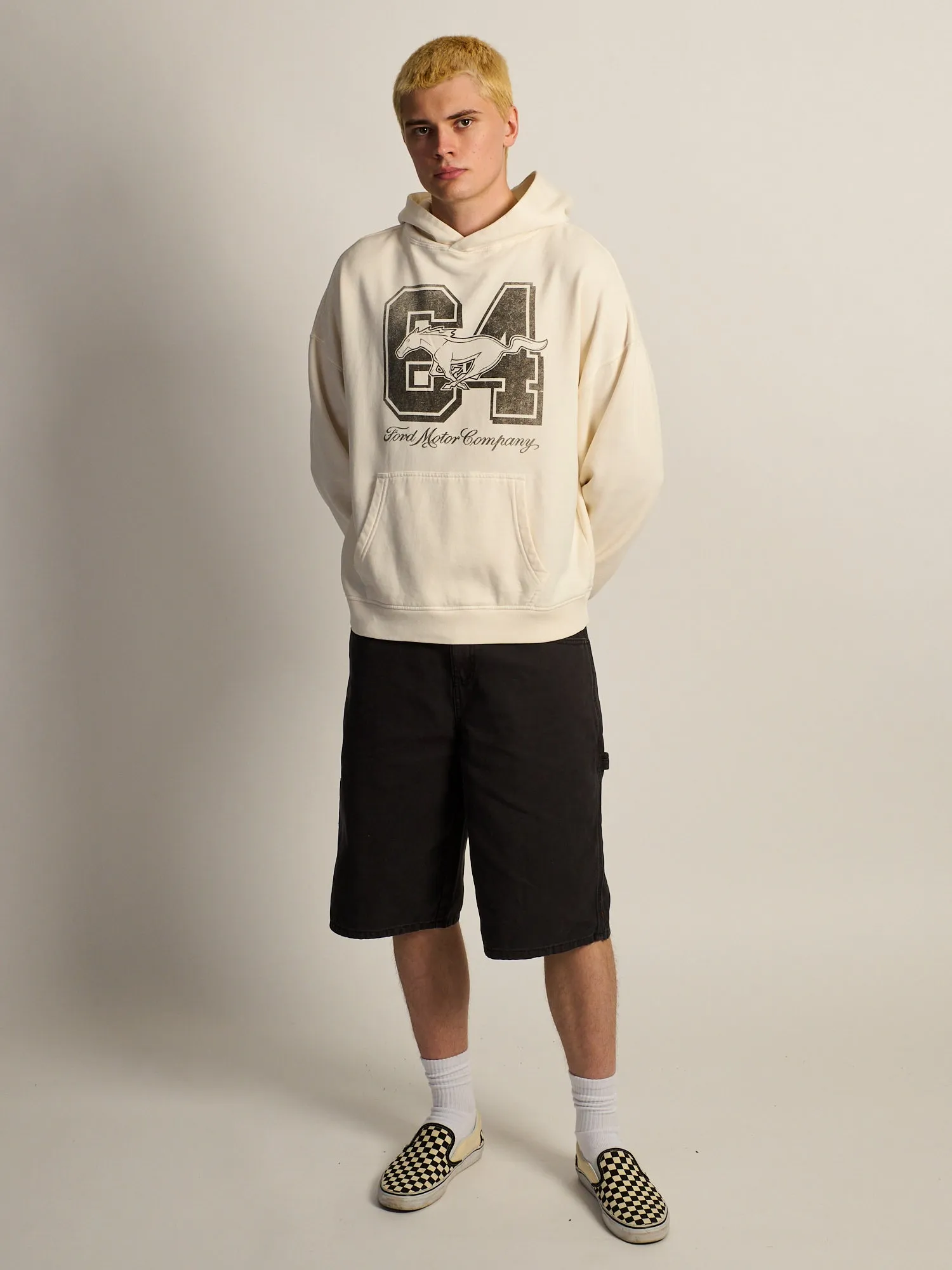 FORD MUSTANG 64 RELAXED FIT HOODIE sold by Boathouse product image thumbnail 2