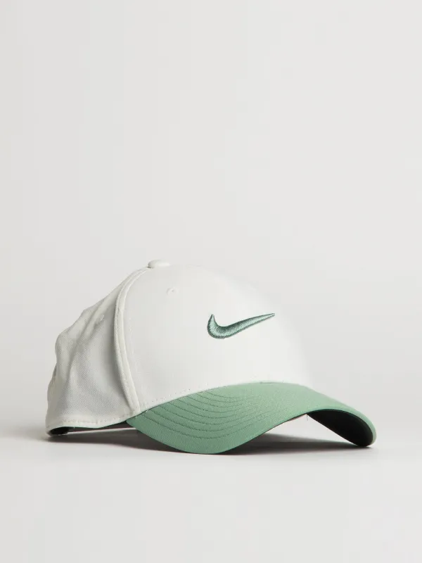 NIKE CLUB STRUCTURED SWOOSH CAP - STEAM made by Nike