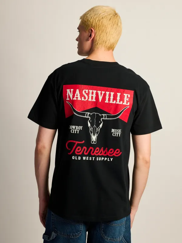 OLD WEST NASHVILLE T-SHIRT made by Boathouse