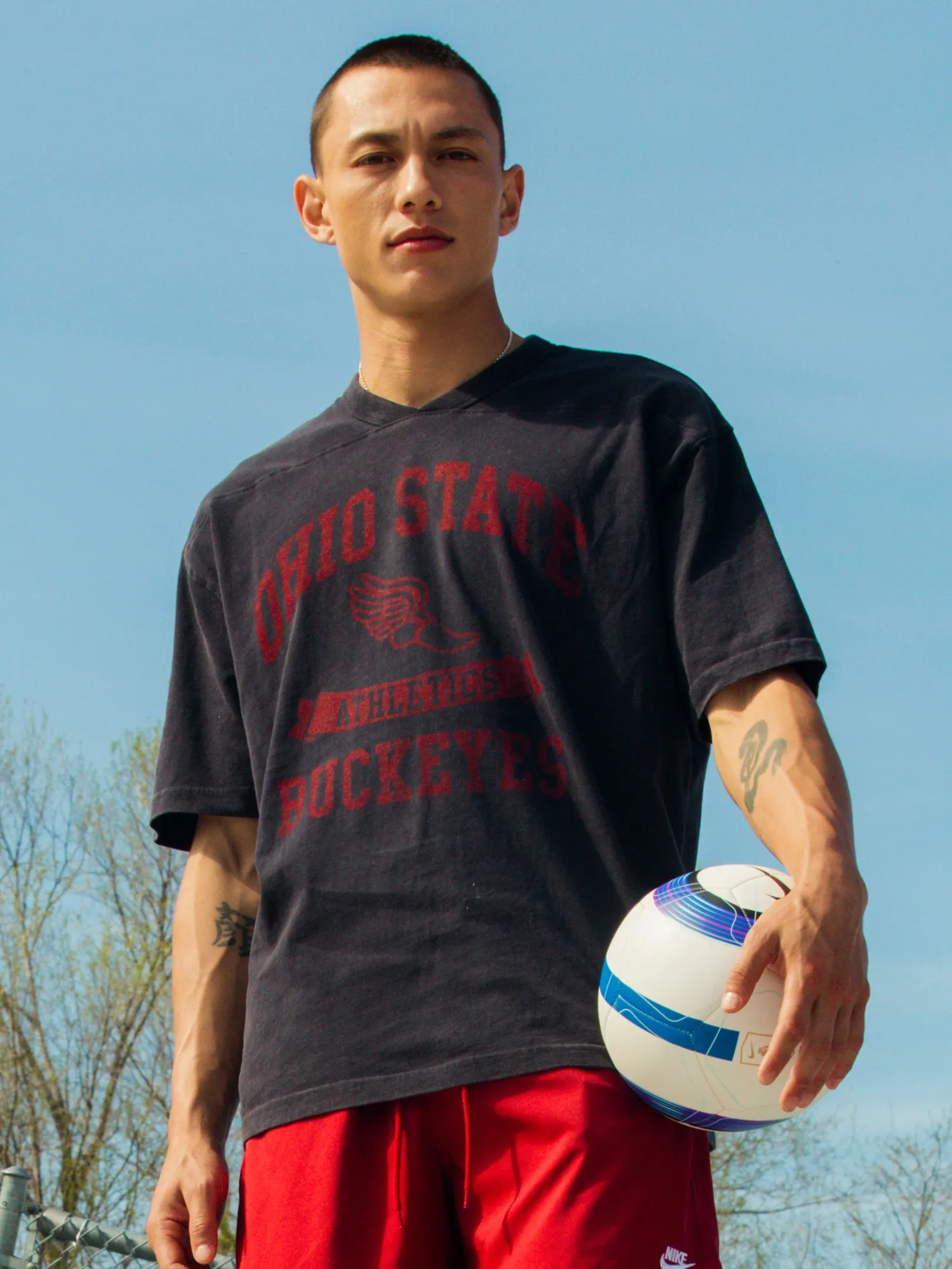OHIO ATHLETICS FOOTBALL TEE sold by Boathouse