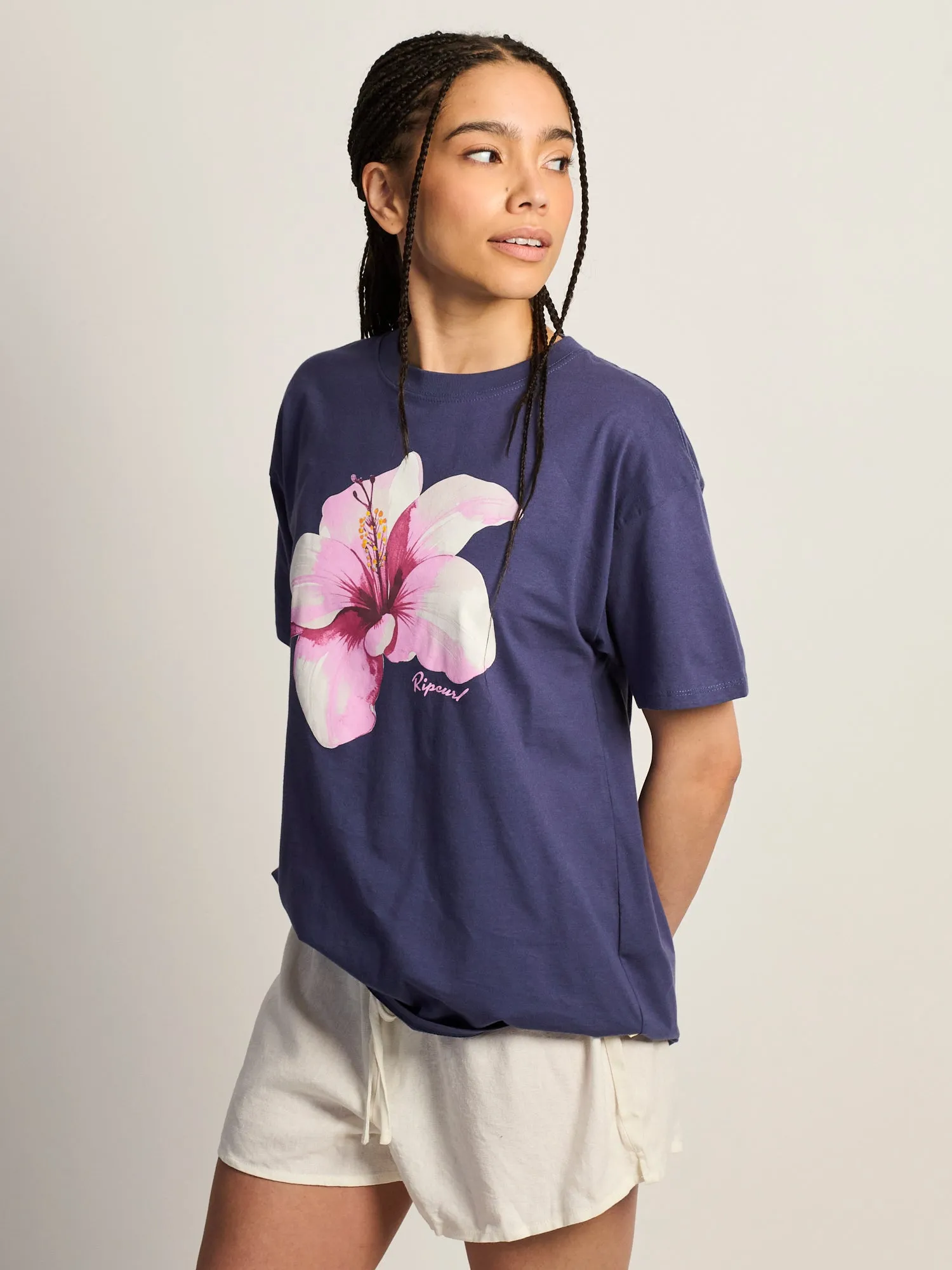 RIP CURL HIBISCUS RELAXED TEE sold by Boathouse product image thumbnail 3