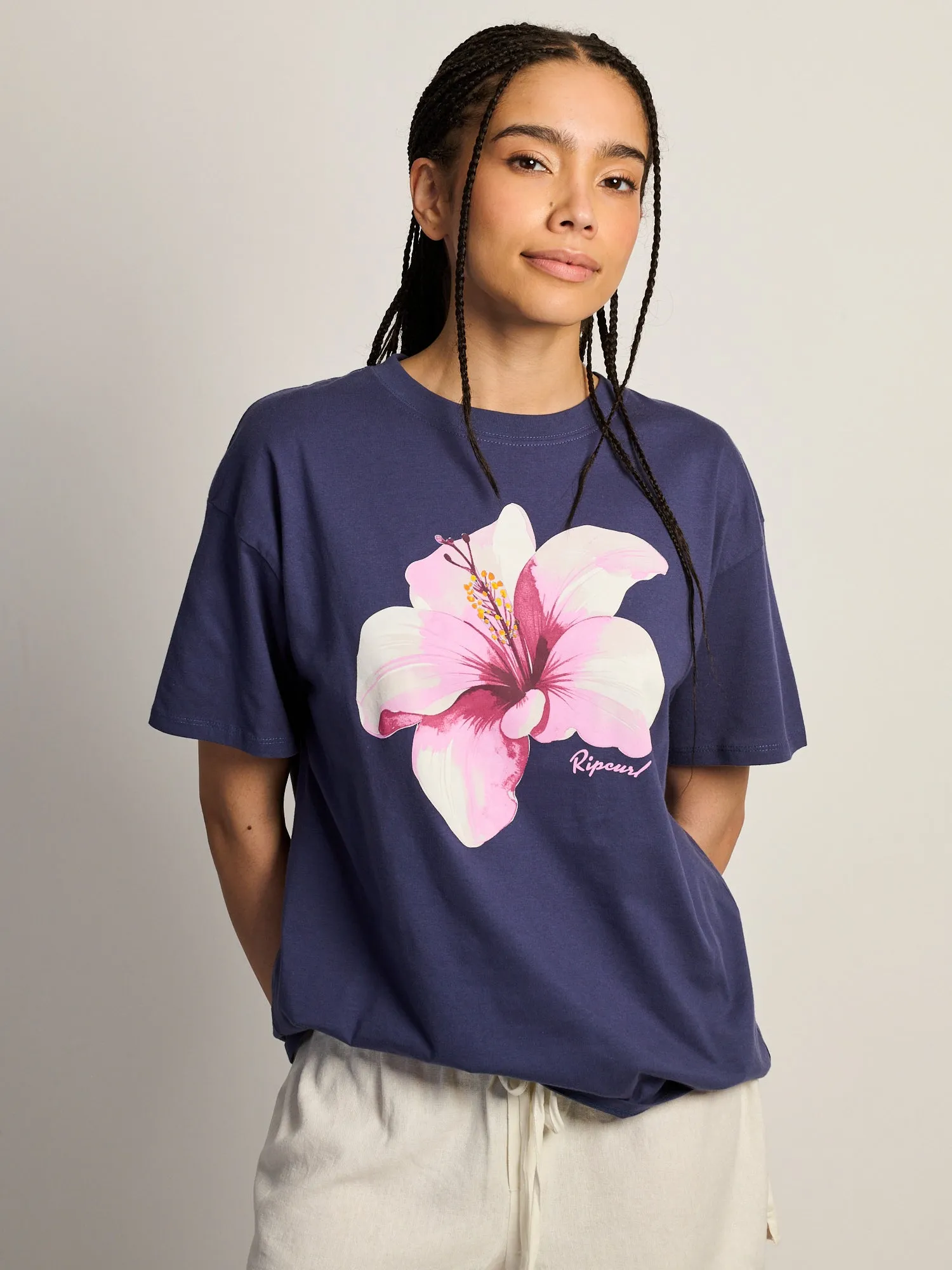 RIP CURL HIBISCUS RELAXED TEE sold by Boathouse