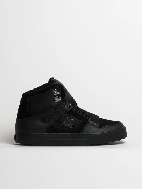 MENS DC SHOES PURE HIGH TOP WC BOOT - CLEARANCE made by DC