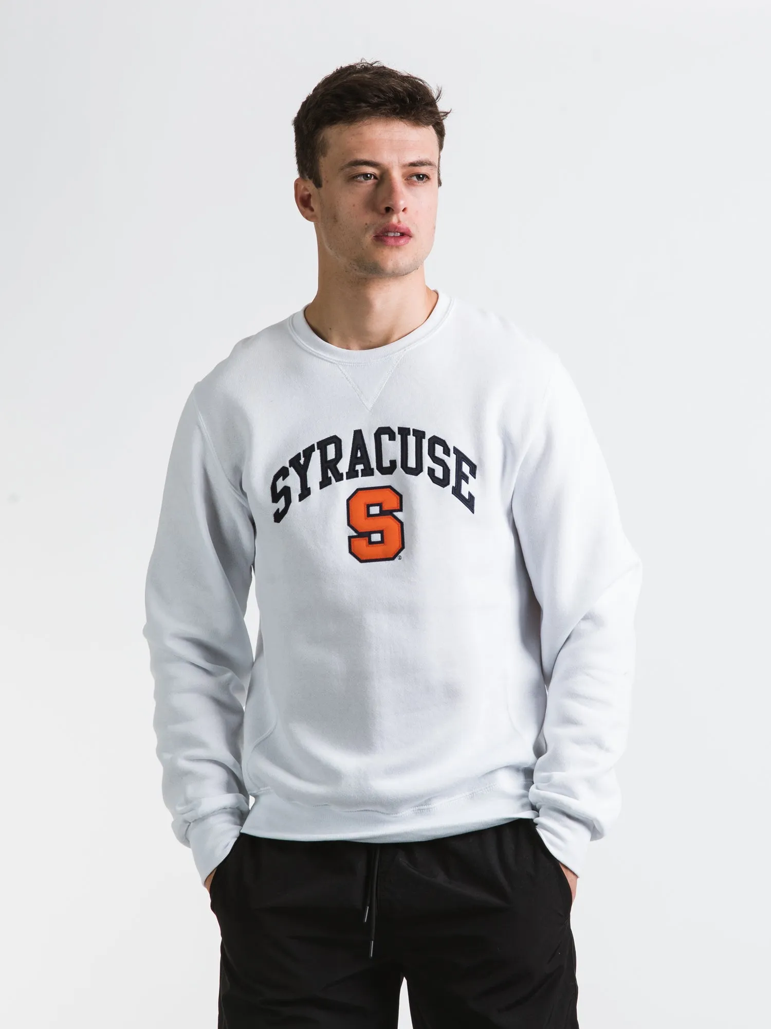 RUSSELL SYRACUSE CREWNECK - CLEARANCE sold by Boathouse