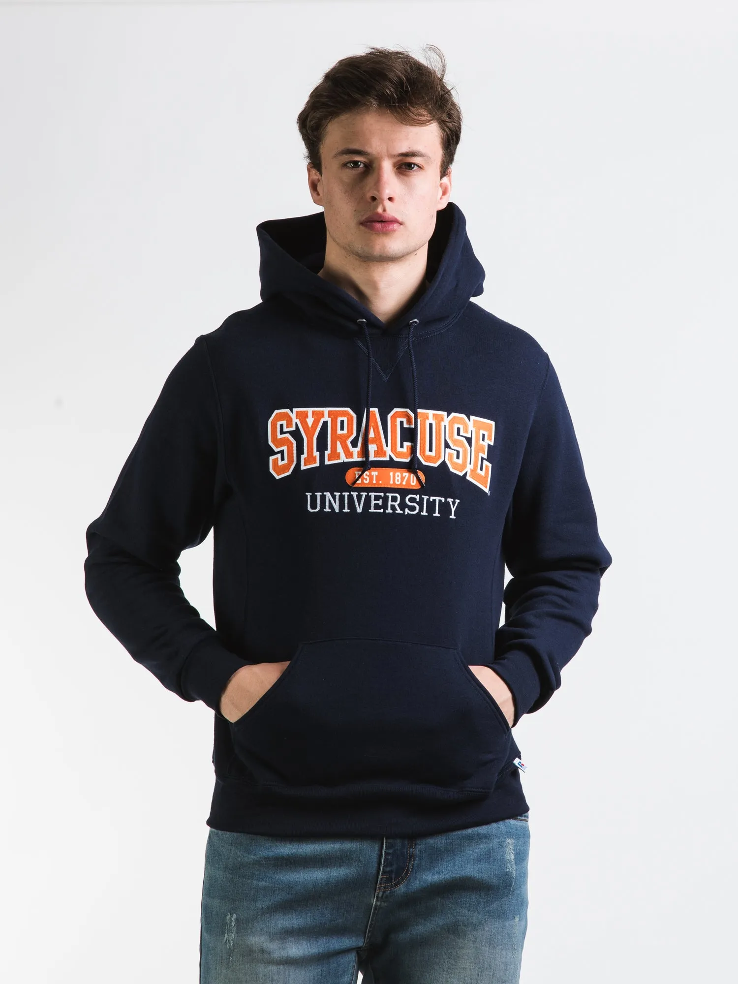 RUSSELL SYRACUSE PULLOVER HOODIE - CLEARANCE sold by Boathouse
