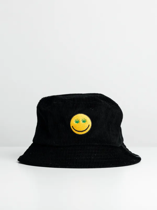 KOLBY BUCKET HAT - SMILEY FACE - CLEARANCE made by Kolby