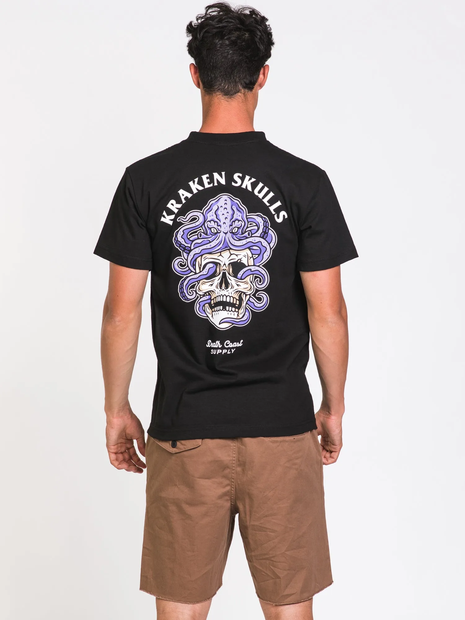 DEATH COAST SUPPLY KRAKEN SKULL T-SHIRT - CLEARANCE sold by Boathouse product image thumbnail 2