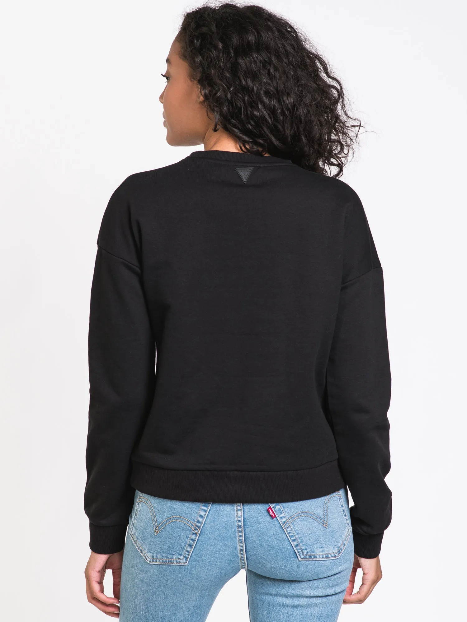 GUESS TONAL EMBROIDERED CREW - CLEARANCE sold by Boathouse product image thumbnail 2