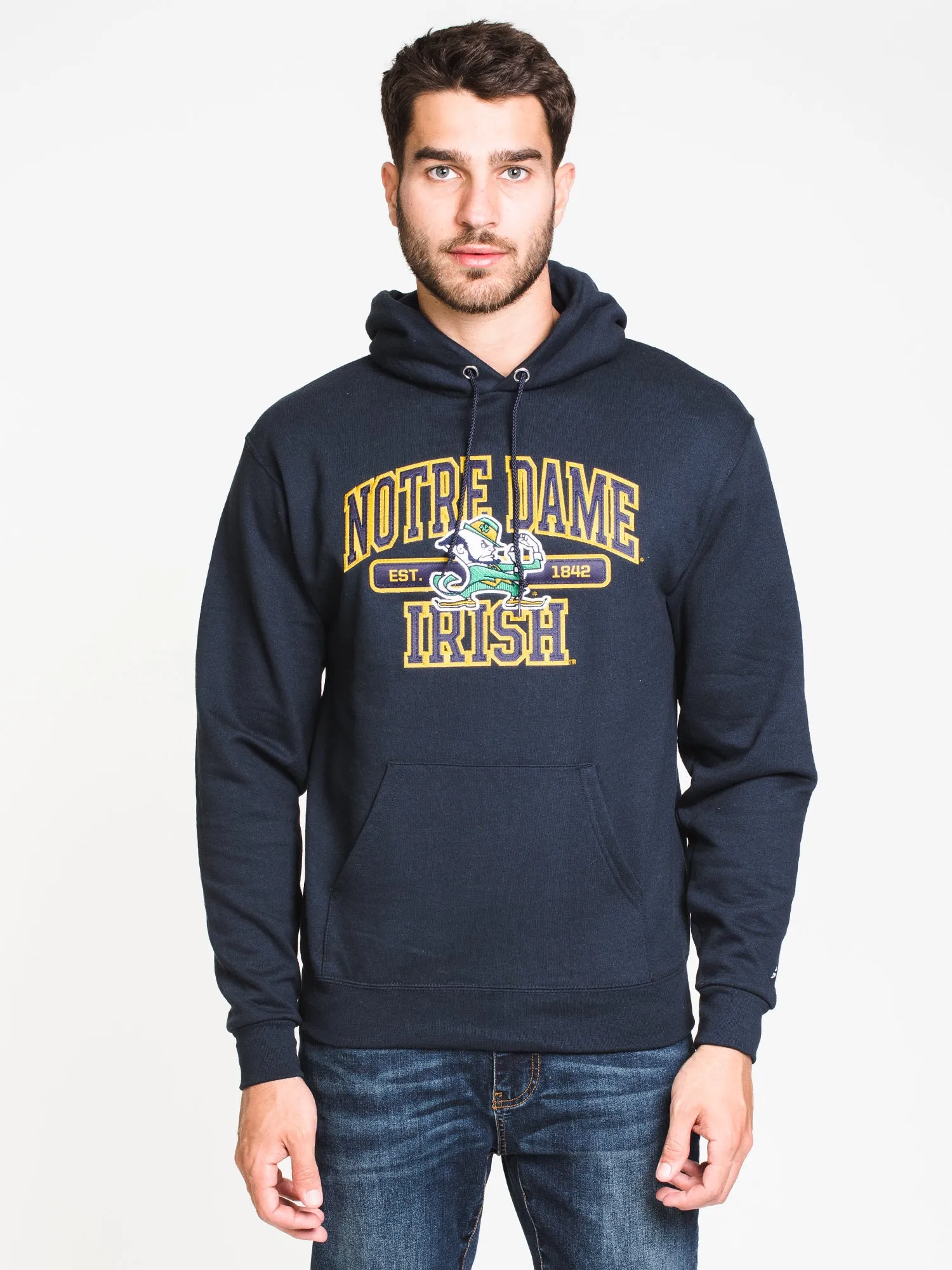 CHAMPION ECO POWERBLEND NOTRE DAME UNIVERSITY HOODIE - CLEARANCE sold by Boathouse product image thumbnail 2