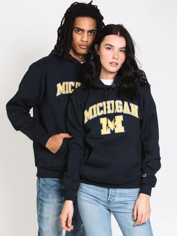 CHAMPION ECO POWERBLEND MICHIGAN UNIVERSITY HOODIE - CLEARANCE made by Champion